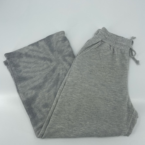 Calme Johnny Was MIHU Wide Leg Bohemian Drawstring Sweatpants Pants XS - Picture 11 of 15